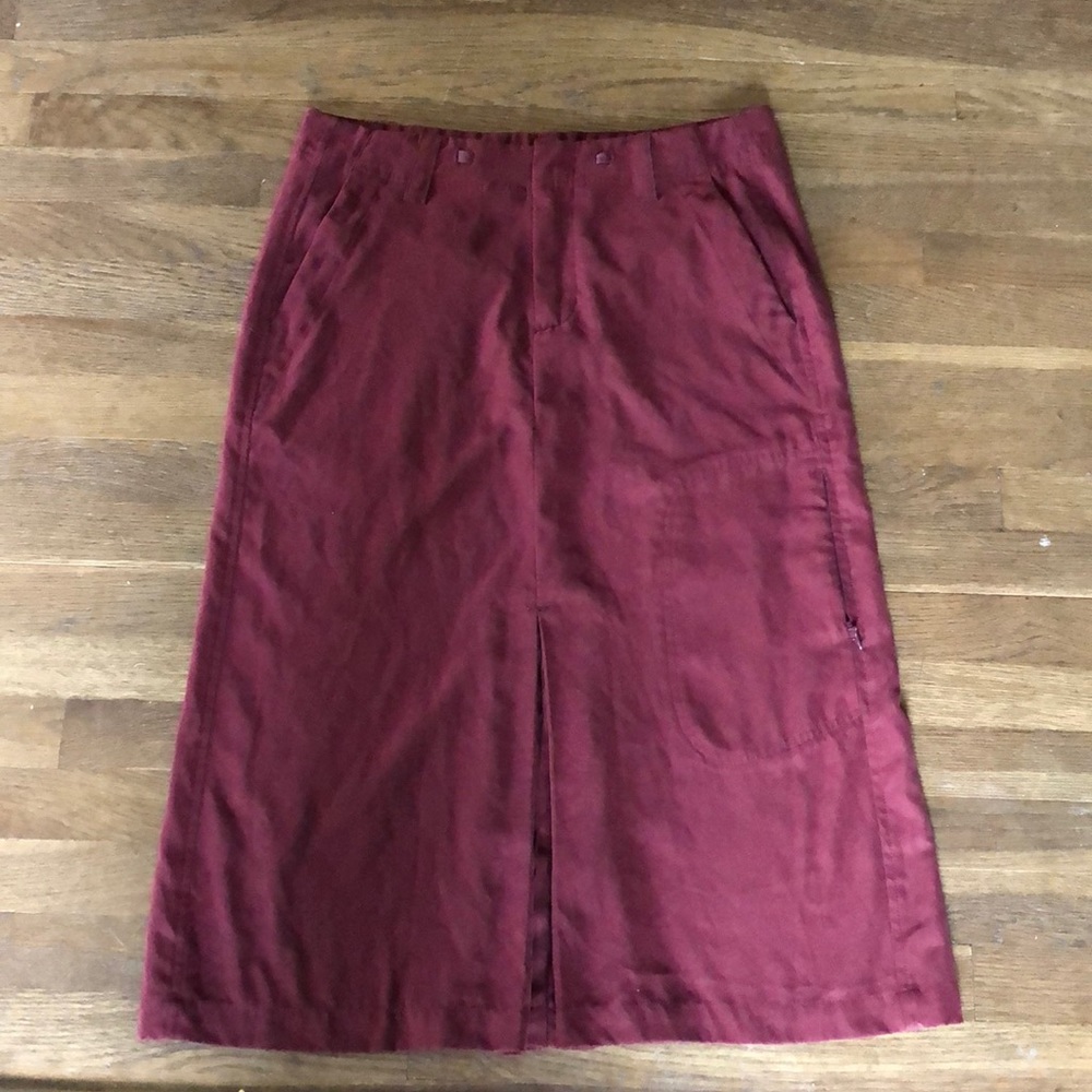Patagonia Burgundy Skirt Size 6